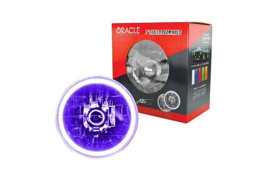 Oracle Halo Sealed Beam: 7in / UV/Purple - Headlights (Sealed Beam) (Image 1 of 6)