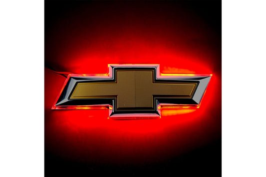 Oracle LED Emblem Kit: 14-15 Chevrolet Camaro (Bowtie / Red) - LED Accessory