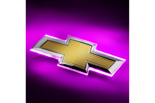 Oracle LED Emblem Kit: 16-19 Chevrolet Camaro (Bowtie / Dual Intensity / Pink) - LED Accessory