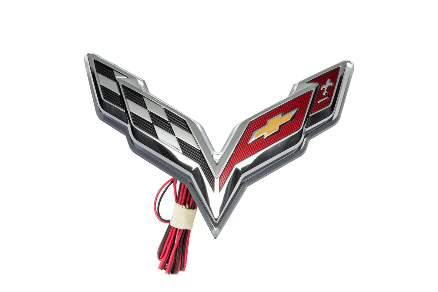 Oracle LED Emblem Kit: Corvette C7 (Rear / Dual Intensity / Red) - LED Accessory (Image 4 of 5)