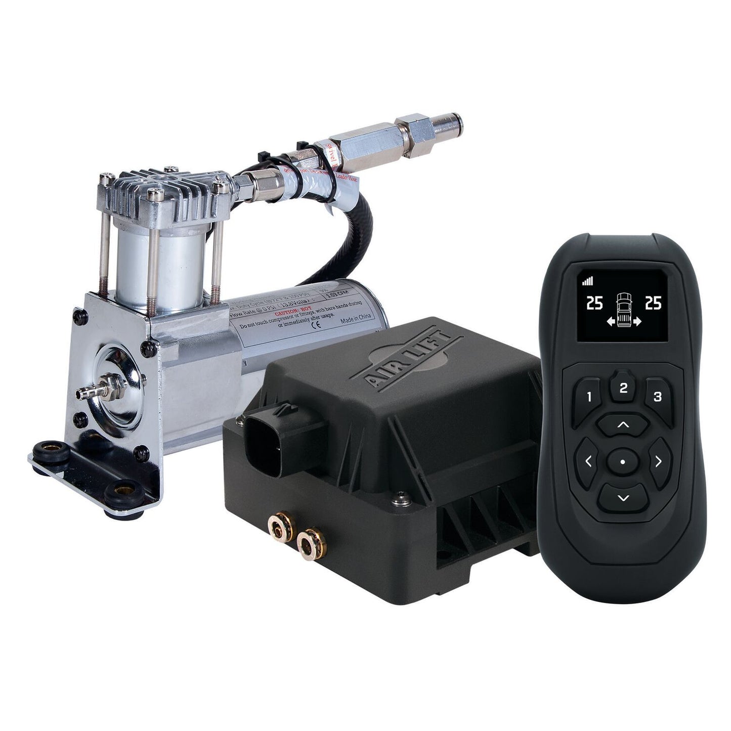 Air Lift Company 74000 Wireless Air Compressor W/Control & Application For Iphone/Android