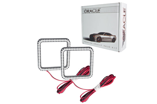 Oracle LED Fog Halo Kit: 05-07 Ford Super Duty (White) - LED Halos/Strips