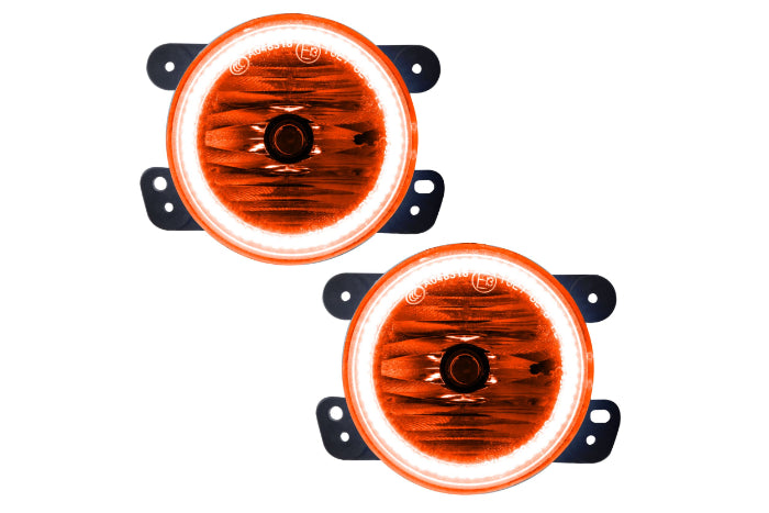 Oracle LED Fog Halo Kit: 11-12 Dodge Charger (Amber) - LED Halos/Strips (Image 2 of 4)