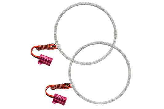 Oracle LED Fog Halo Kit: 13-14 Ford Mustang GT (Red) - LED Halos/Strips (Image 1 of 4)