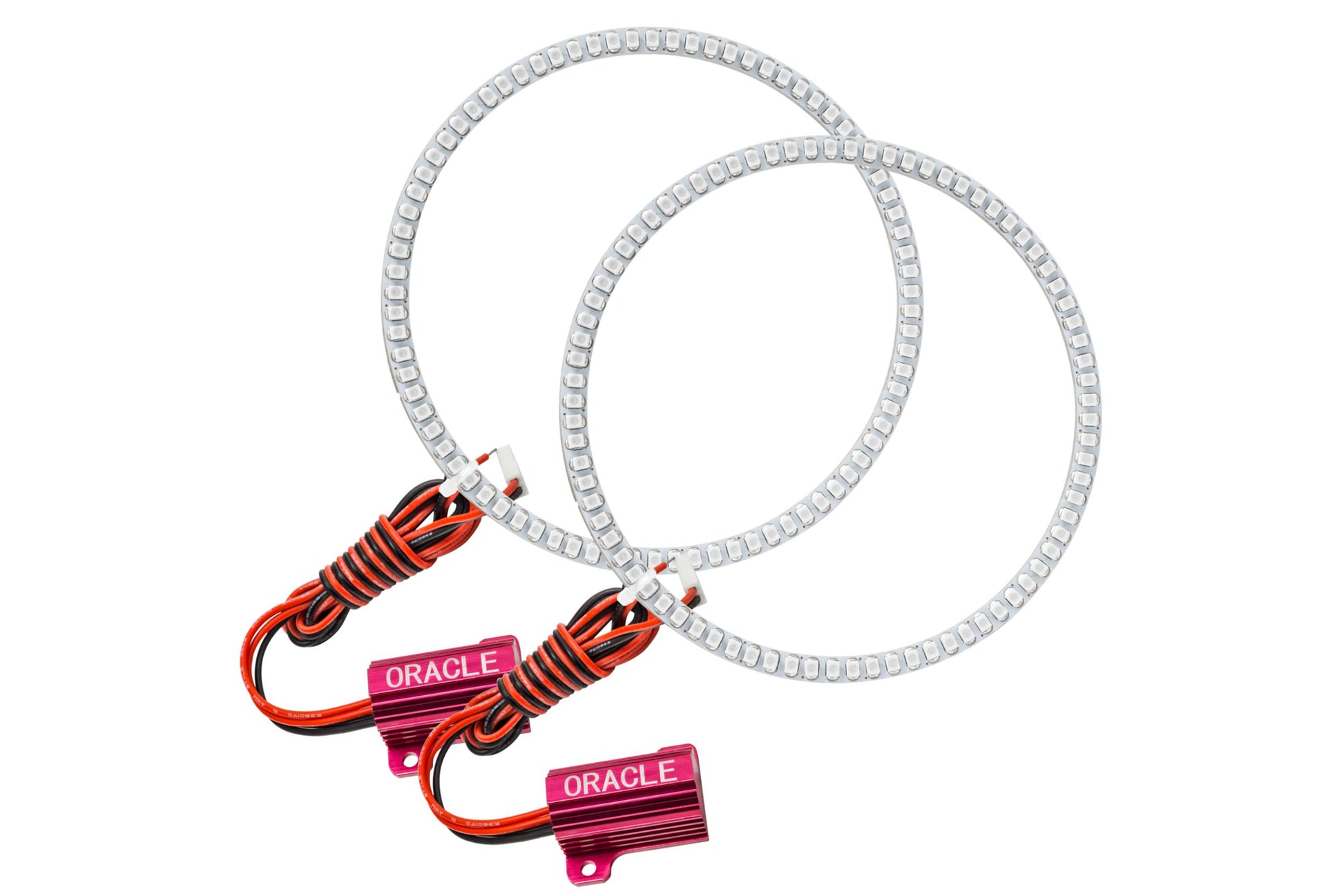 Oracle LED Fog Halo Kit: Chevrolet Corvette C6 (Red) - LED Halos/Strips (Image 1 of 3)