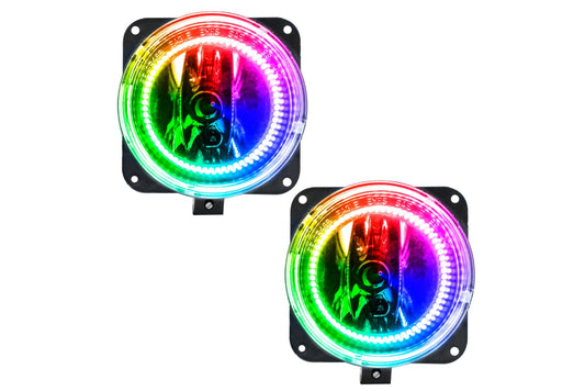 Oracle LED Halo Fogs: 05-07 Ford Escape (ColorShift RGB / No Controller) - Fog Lights