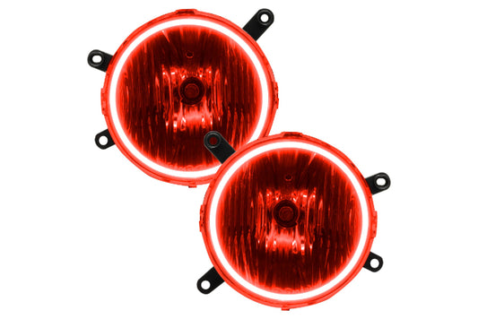 Oracle LED Halo Fogs: 05-09 Ford Mustang GT (Red SMD Single Color) - Fog Lights (Image 1 of 5)