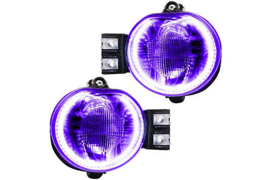 Oracle LED Halo Fogs: 06-08 Dodge Ram (UV/Purple SMD Single Color) - Fog Lights