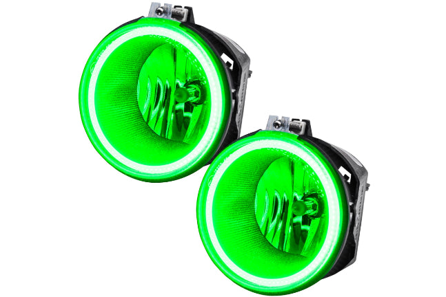 Oracle LED Halo Fogs: 06-10 Jeep Commander (Green SMD Single Color) - Fog Lights (Image 1 of 5)