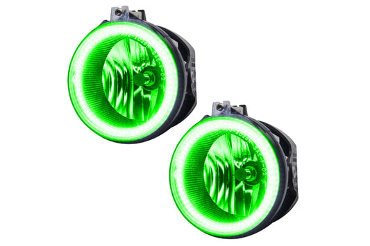Oracle LED Halo Fogs: 07-09 Chrysler Aspen (Green SMD Single Color) - Fog Lights