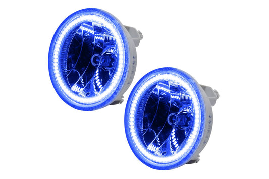 Oracle LED Halo Fogs: 07-13 Chevrolet Avalanche Non-Z71 (Blue SMD Single Color) - Fog Lights