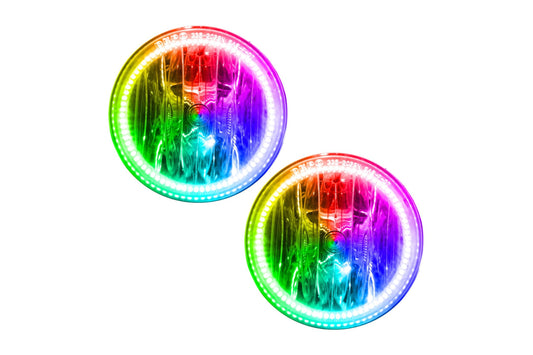 Oracle LED Halo Fogs: 07-13 GMC Yukon (ColorShift RGB / No Controller) - Fog Lights