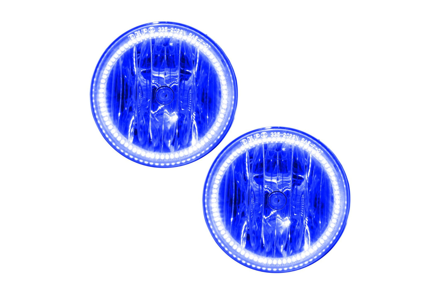 Oracle LED Halo Fogs: 07-13 GMC Yukon Denali (Blue SMD Single Color) - Fog Lights