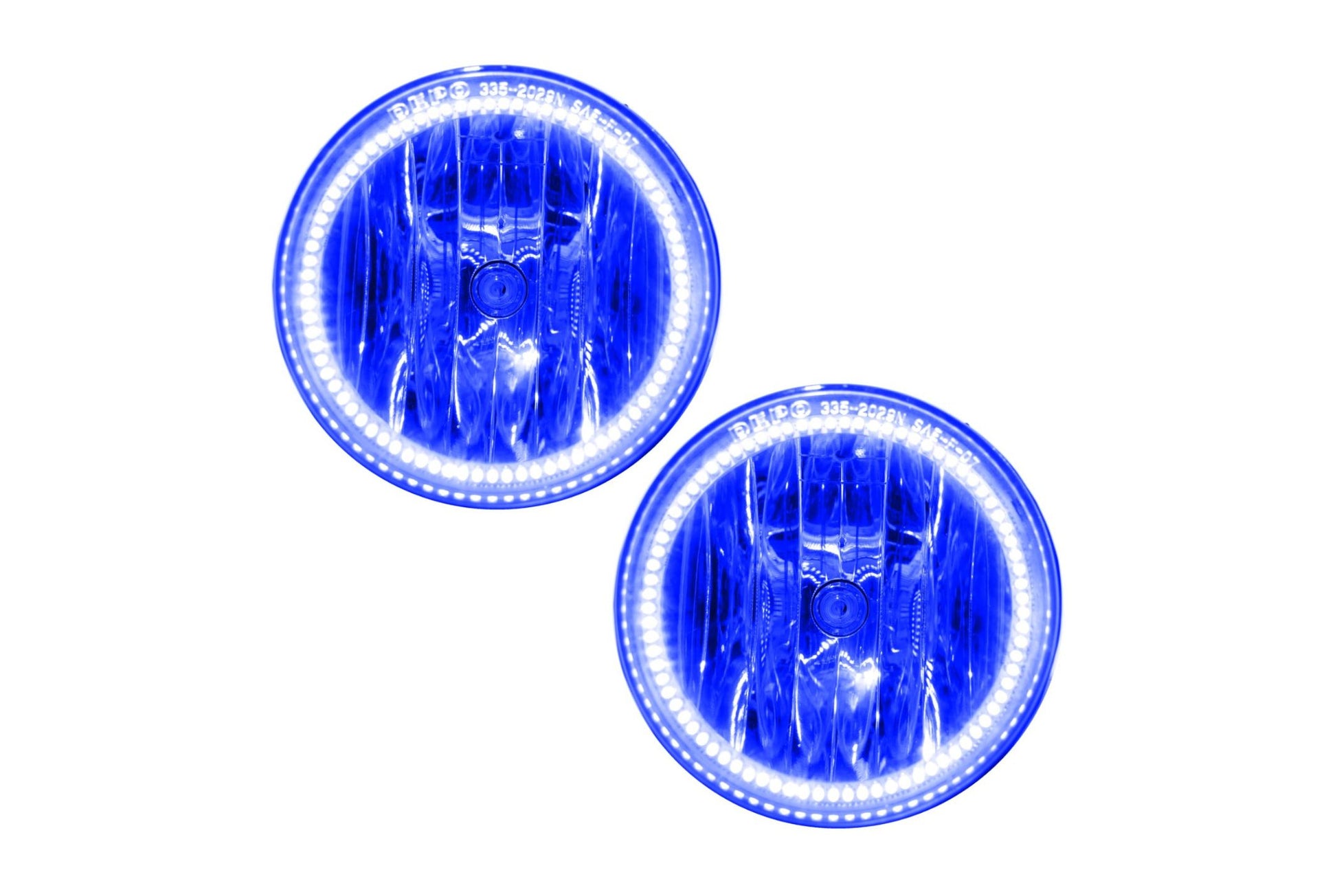 Oracle LED Halo Fogs: 07-13 GMC Yukon Denali (Blue SMD Single Color) - Fog Lights