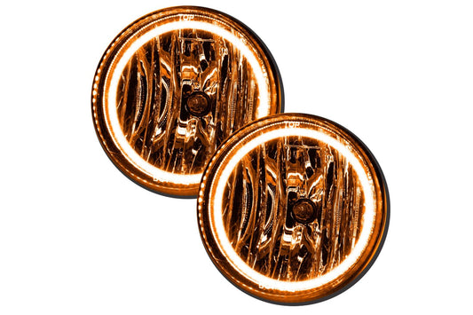 Oracle LED Halo Fogs: 07-14 GMC Sierra (Amber SMD Single Color) - Fog Lights