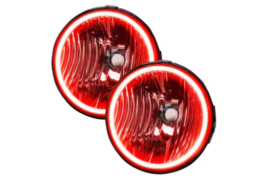 Oracle LED Halo Fogs: 10-12 Ford Mustang GT (Red SMD Single Color) - Fog Lights (Image 1 of 4)