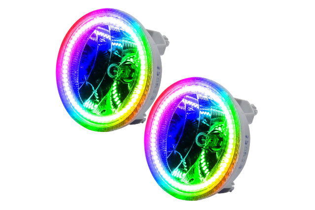 Oracle LED Halo Fogs: 10-13 Chevrolet Camaro Non-RS (Dynamic ColorShift RGB / No Controller) - Fog Lights (Image 1 of 4)