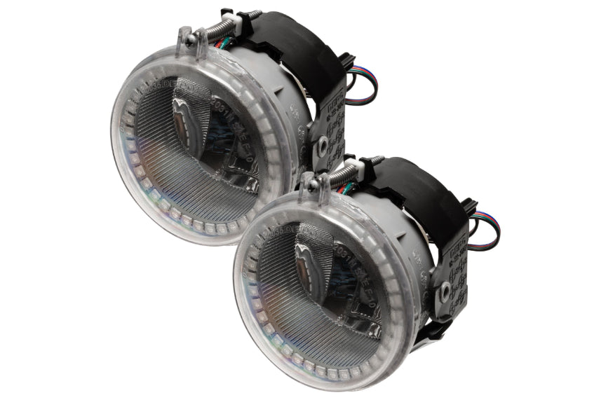 Oracle LED Halo Fogs: 11-14 Dodge Challenger (Amber SMD Single Color) - Fog Lights (Image 2 of 5)