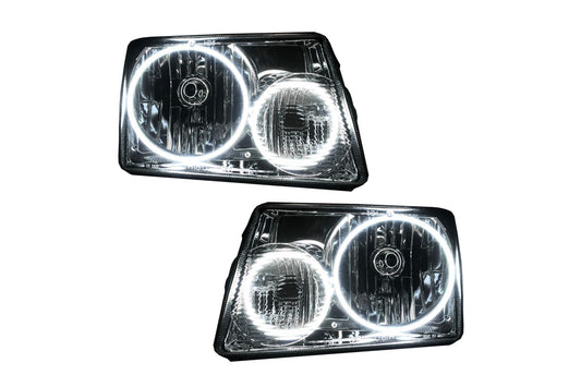 Oracle LED Halo Headlights: 01-11 Ford Ranger (White SMD Single Color) - Headlights