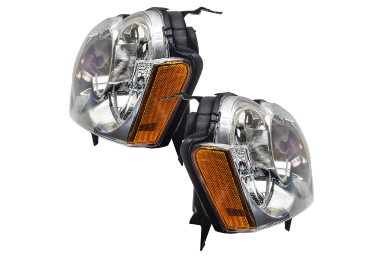Oracle LED Halo Headlights: 05-07 Jeep Grand Cherokee w/o OEM HID (ColorShift RGB / Simple Controller) - Headlights (Image 3 of 5)