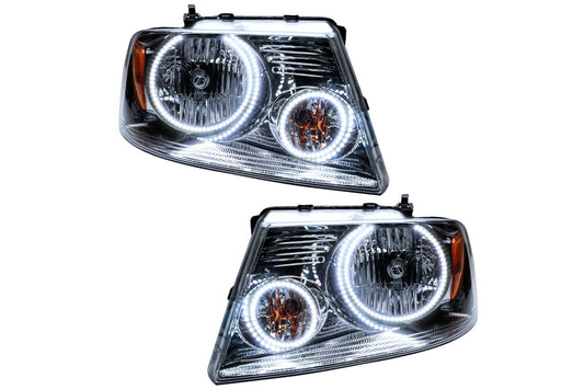 Oracle LED Halo Headlights: 05-08 Ford F-150 (White SMD Single Color) - Headlights