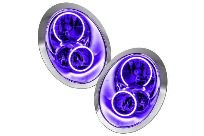Oracle LED Halo Headlights: 05-08 Mini Cooper (UV/Purple SMD Single Color) - Headlights (Image 1 of 5)