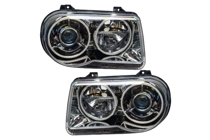 Oracle LED Halo Headlights: 05-10 Chrysler 300C w/ OEM HID (ColorShift RGB / 2.0 Controller) - Headlights (Image 2 of 5)