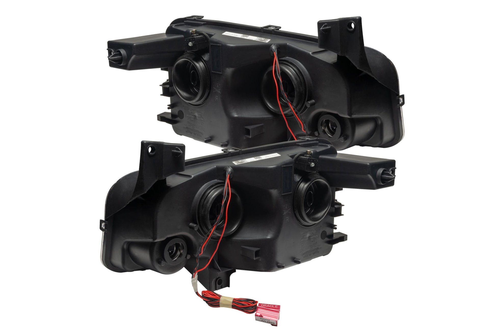 Oracle LED Halo Headlights: 05-10 Dodge Charger w/o OEM HID (UV/Purple SMD Single Color) - Headlights (Image 4 of 5)