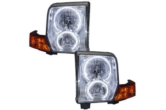 Oracle LED Halo Headlights: 06-10 Jeep Commander (White SMD Single Color) - Headlights