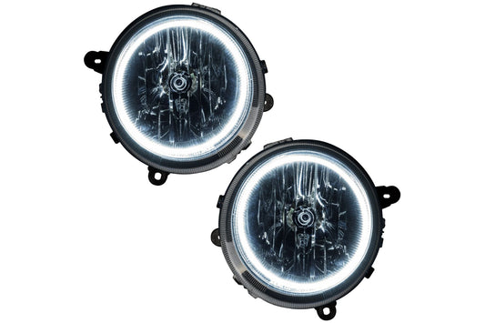 Oracle LED Halo Headlights: 07-10 Jeep Compass (White SMD Single Color) - Headlights