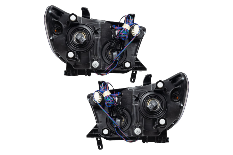 Oracle LED Halo Headlights: 07-13 Toyota Tundra (ColorShift RGB / RF Controller) - Headlights (Image 4 of 5)