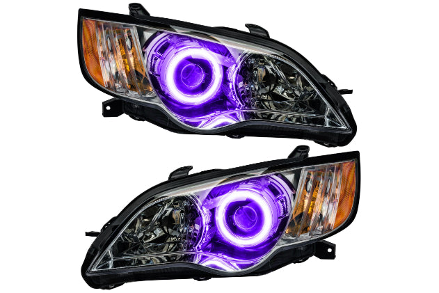 Oracle LED Halo Headlights: 08-09 Subaru Legacy (UV/Purple SMD Single Color) - Headlights (Image 1 of 5)