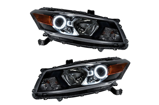 Oracle LED Halo Headlights: 08-12 Honda Accord Coupe (White SMD Single Color) - Headlights