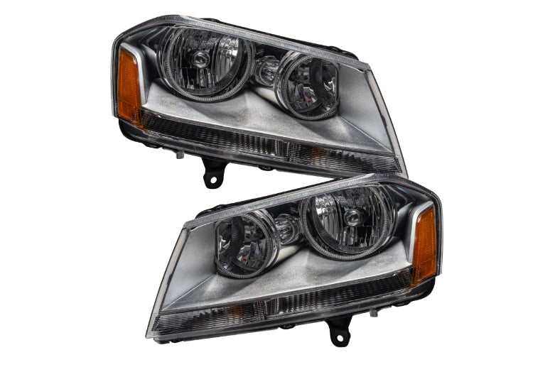 Oracle LED Halo Headlights: 08-14 Dodge Avenger (Chrome / ColorShift RGB / RF Controller) - Headlights (Image 2 of 5)