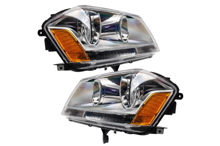 Oracle LED Halo Headlights: 08-14 Dodge Avenger (Chrome / ColorShift RGB / RF Controller) - Headlights (Image 3 of 5)