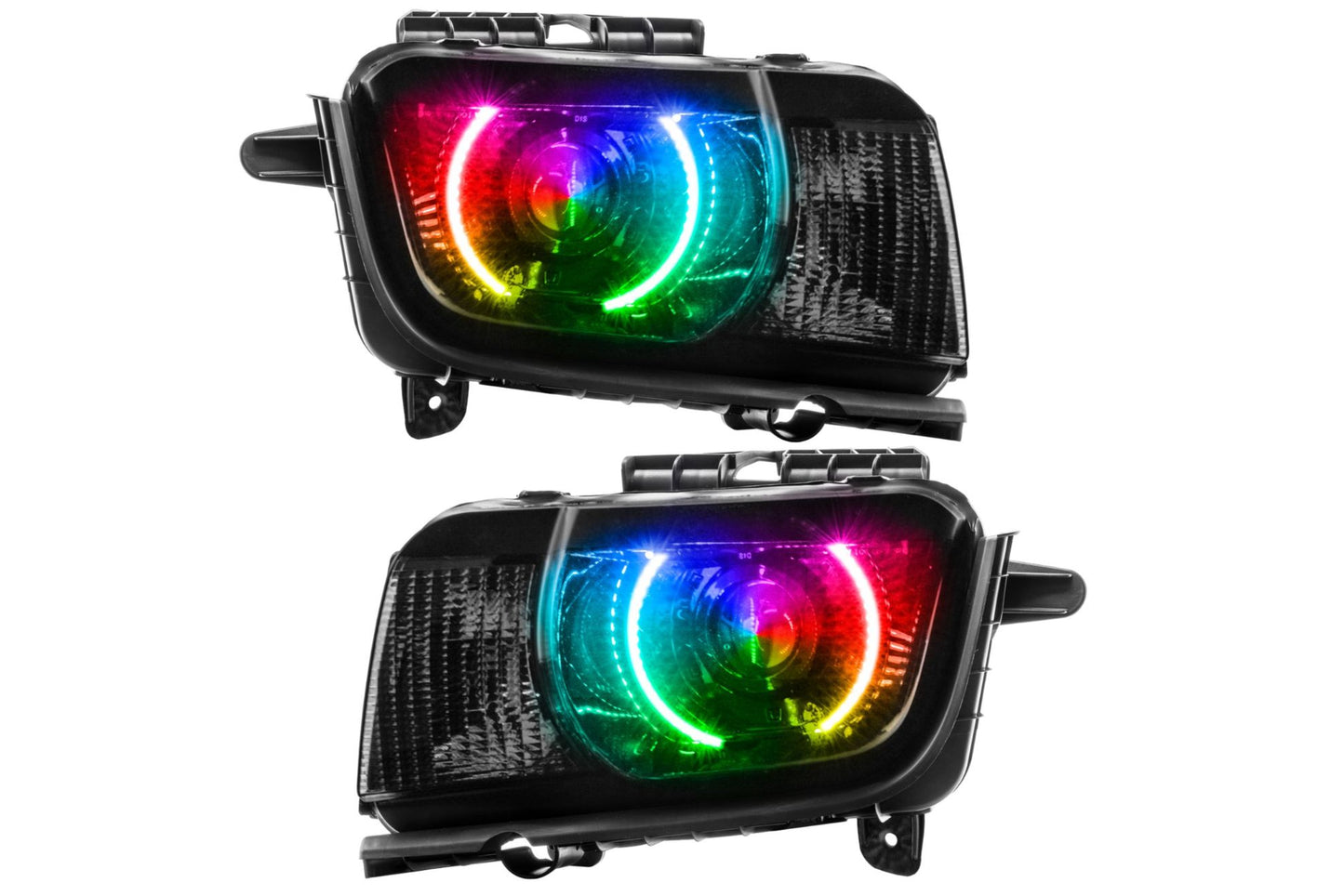 Oracle LED Halo Headlights: 10-13 Chevrolet Camaro RS (ColorShift RGB / 2.0 Controller) - Headlights