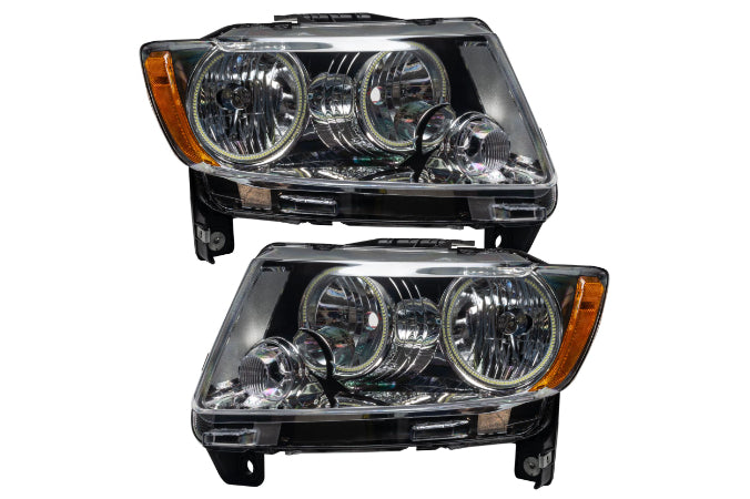 Oracle LED Halo Headlights: 11-13 Jeep Grand Cherokee w/o OEM HID (ColorShift RGB / No Controller) - Headlights (Image 2 of 5)