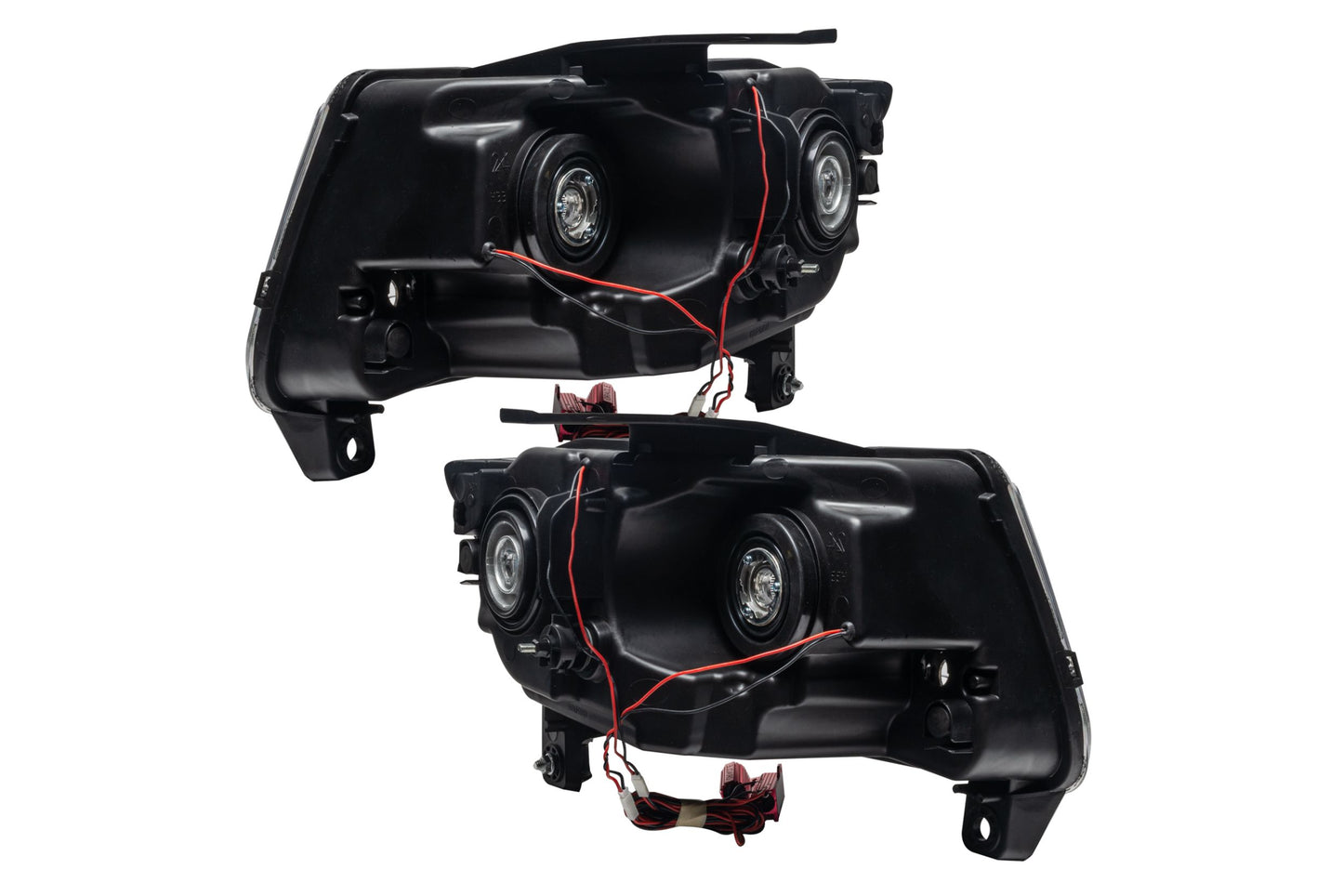Oracle LED Halo Headlights: 11-13 Jeep Grand Cherokee w/o OEM HID (ColorShift RGB / RF Controller) - Headlights (Image 4 of 5)