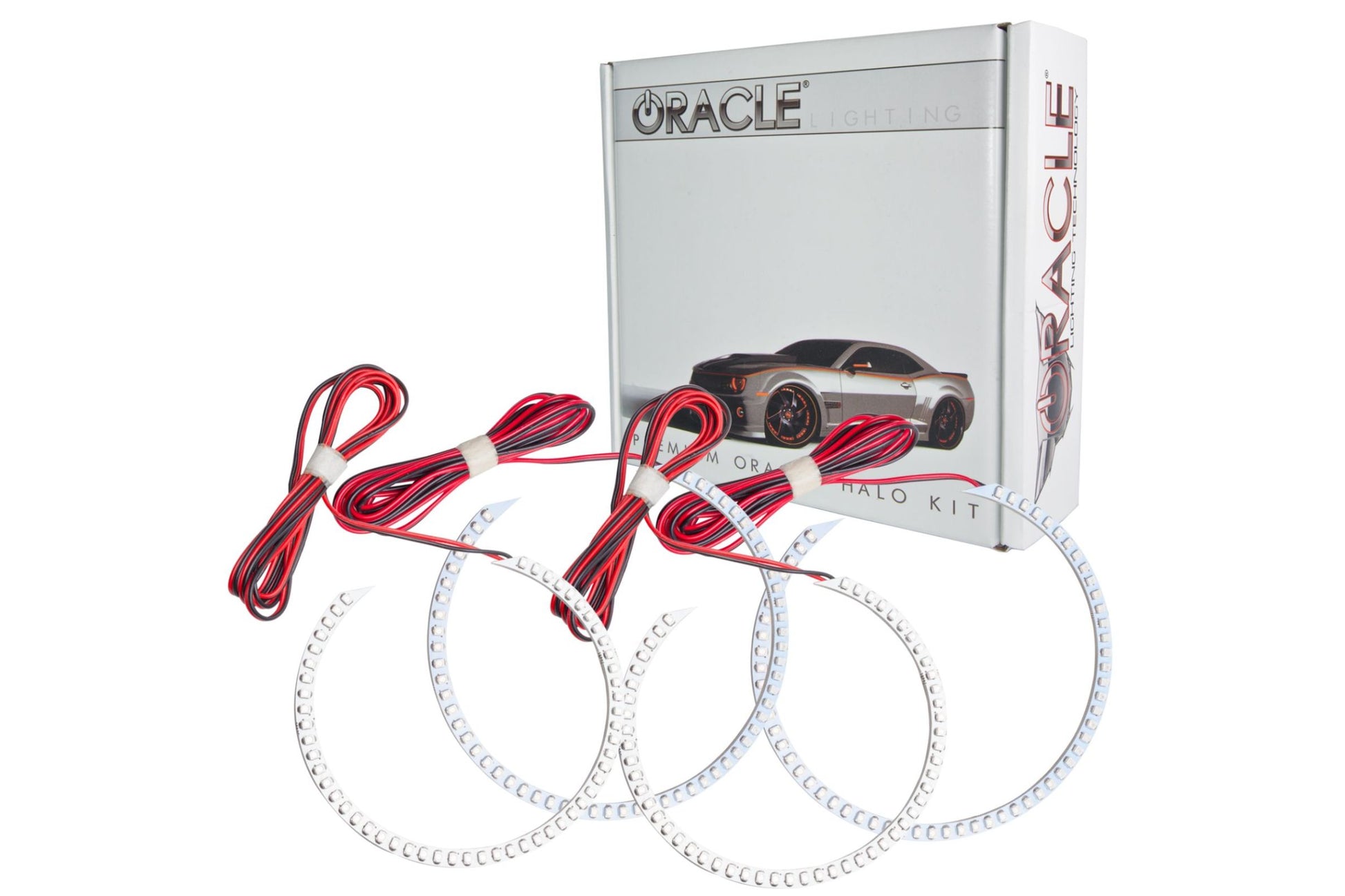 Oracle LED Halo Kit: 02-03 Nissan Maxima (White Single Color) - LED Halos/Strips