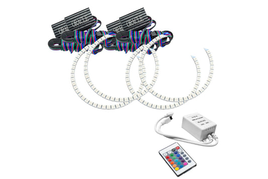 Oracle LED Halo Kit: 02-04 Acura RSX (ColorShift RGB / Simple Controller) - LED Halos/Strips (Image 1 of 4)