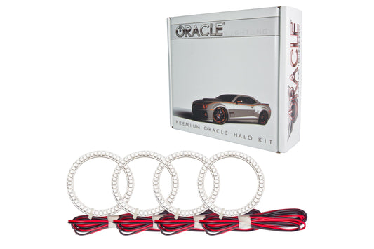 Oracle LED Halo Kit: 03-05 Yamaha R6 (Red Single Color) - LED Halos/Strips