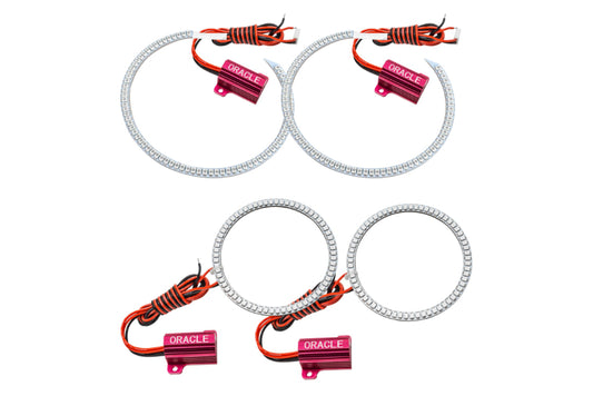 Oracle LED Halo Kit: 03-10 BMW 5er (Red Single Color) - LED Halos/Strips (Image 1 of 3)