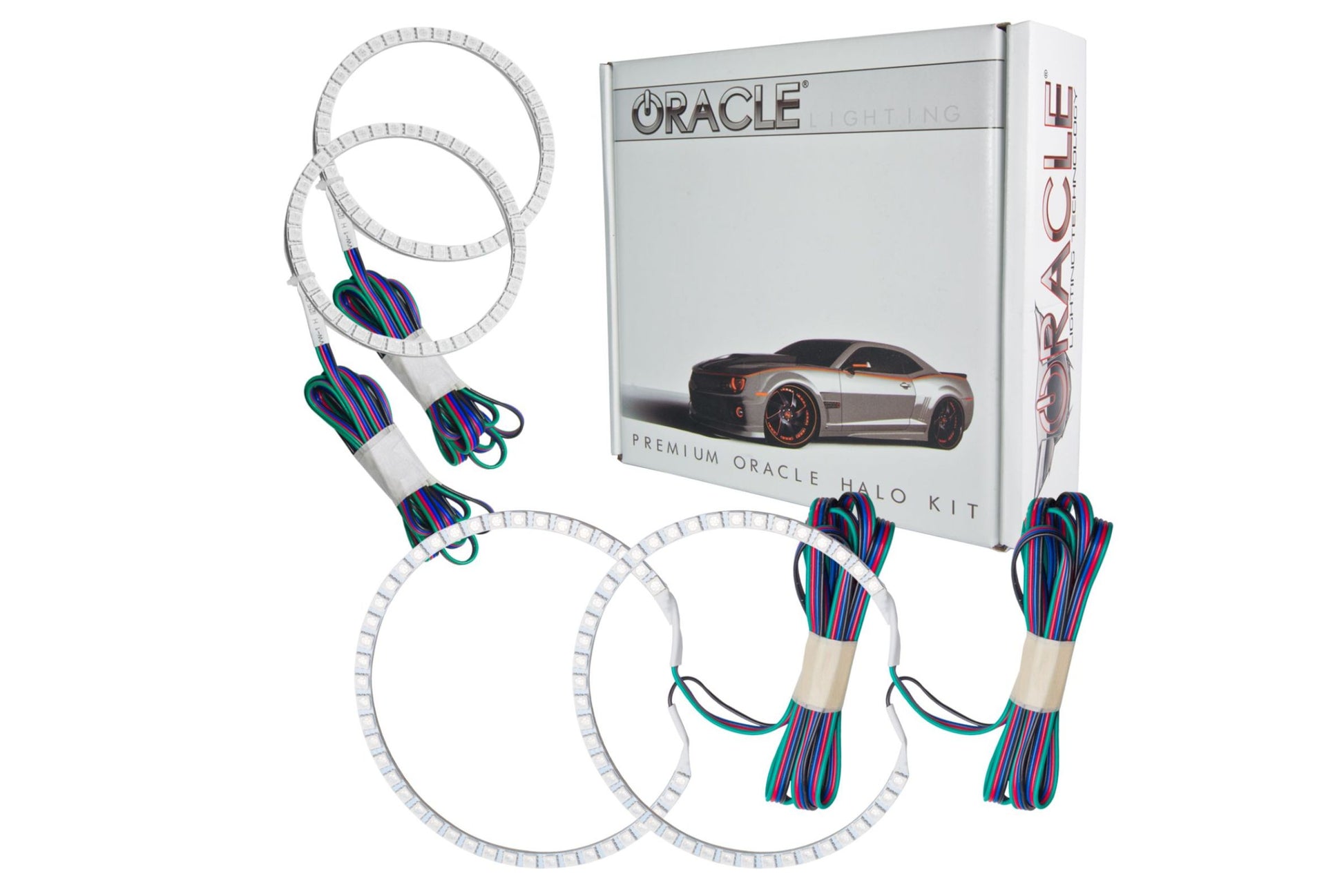 Oracle LED Halo Kit: 04-05 Subaru WRX (ColorShift RGB / RF Controller) - LED Halos/Strips