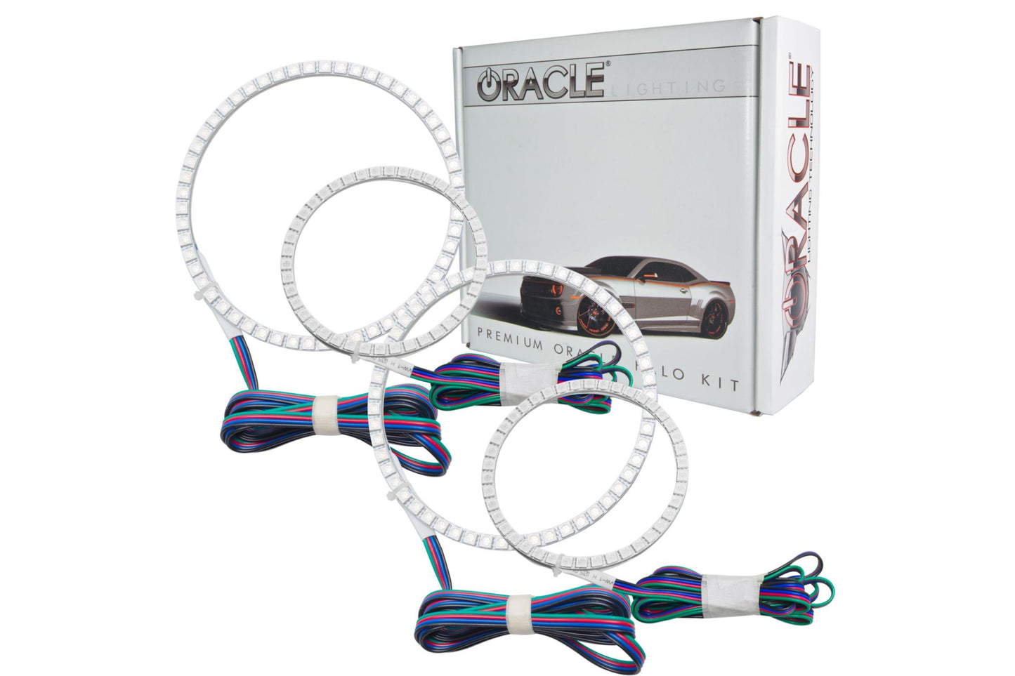 Oracle LED Halo Kit: 04-07 Chevrolet Malibu (ColorShift RGB / RF Controller) - LED Halos/Strips