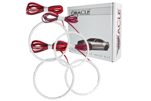 Oracle LED Halo Kit: 04-07 Chevrolet Malibu (Red Single Color) - LED Halos/Strips