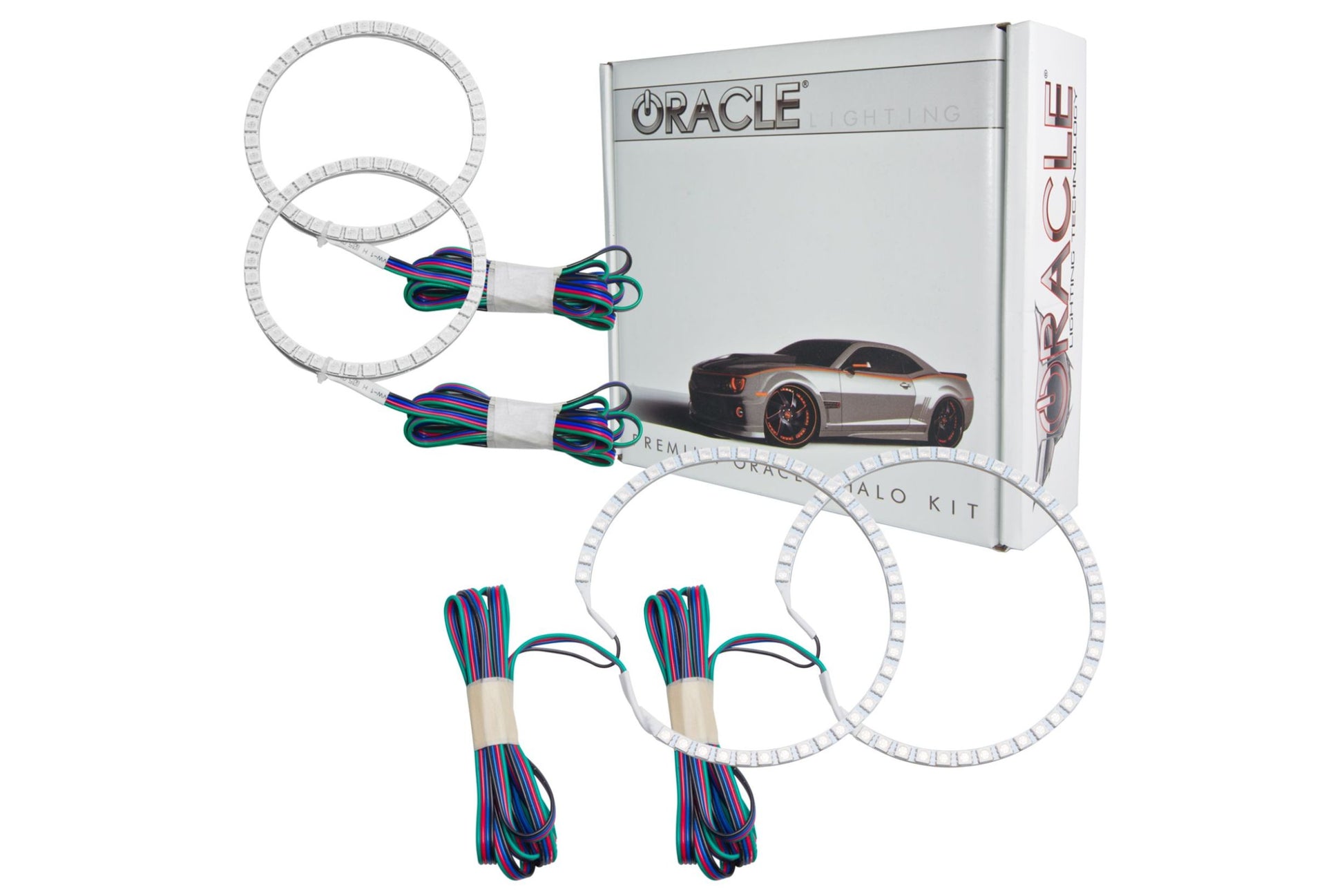 Oracle LED Halo Kit: 05-10 Pontiac G6 (ColorShift RGB / RF Controller) - LED Halos/Strips