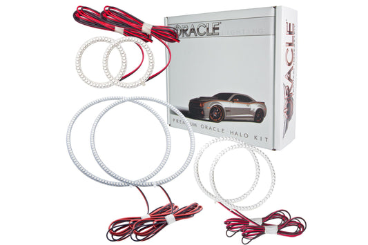 Oracle LED Halo Kit: 06-08 Infiniti M35 (Green Single Color) - LED Halos/Strips