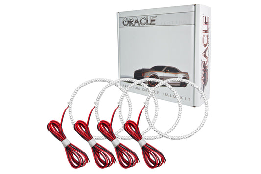 Oracle LED Halo Kit: 06-09 Land Rover Range Rover (Red Single Color) - LED Halos/Strips
