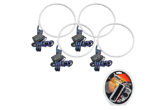 Oracle LED Halo Kit: 07-08 Hyundai Tiburon (ColorShift RGB / RF Controller) - LED Halos/Strips (Image 1 of 3)