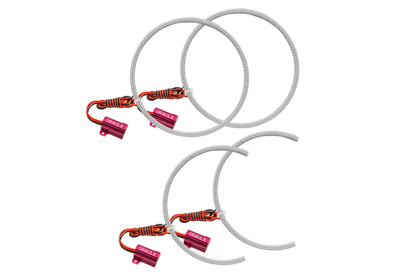 Oracle LED Halo Kit: 07-09 Dodge Durango (White Single Color) - LED Halos/Strips (Image 1 of 4)